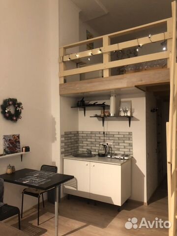 

Квартира-студия, 39 м², 1 кровать