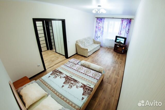 

1-к. квартира, 39 м², 2 кровати