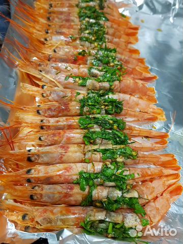 Креветки Лангустины