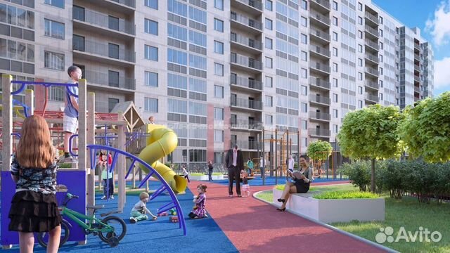 1-к квартира, 36.3 м², 6/12 эт.