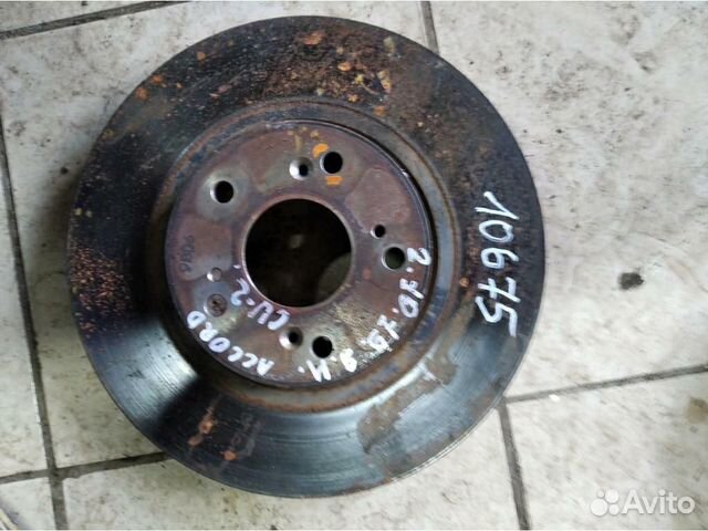 Тормозной диск Honda Accord 8 CU 2008-2013