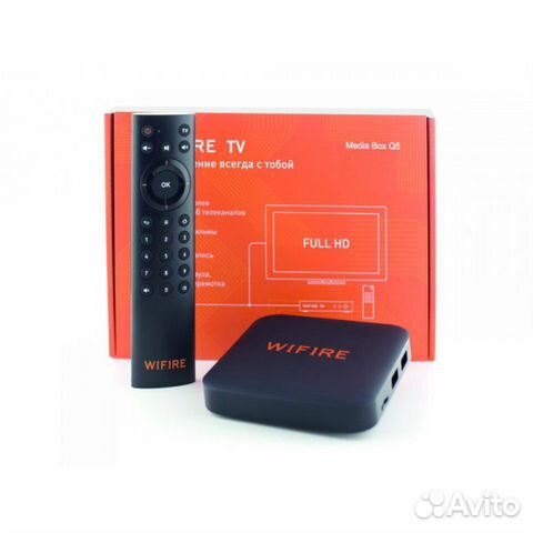 Медиацентр wifire TV Media Box Q5 (4K 2160p)