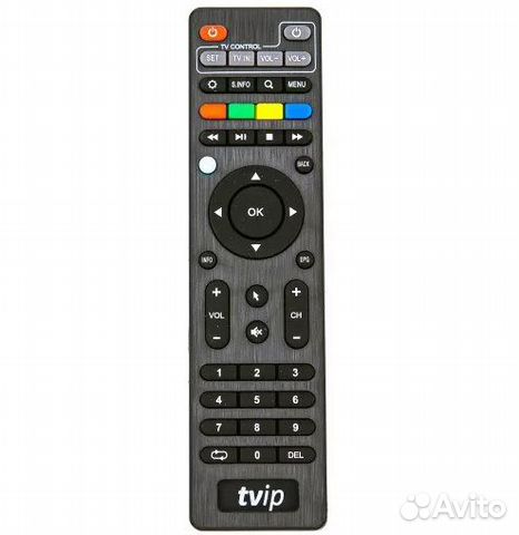 Пульт ду tvip 01FE 98301 (IP TV) (зеленая точка)