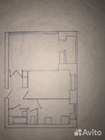 2-к квартира, 45.9 м², 2/9 эт.