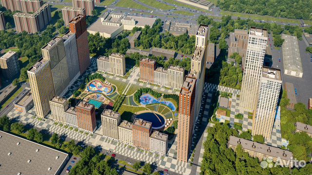 2-к квартира, 56.4 м², 31/33 эт.