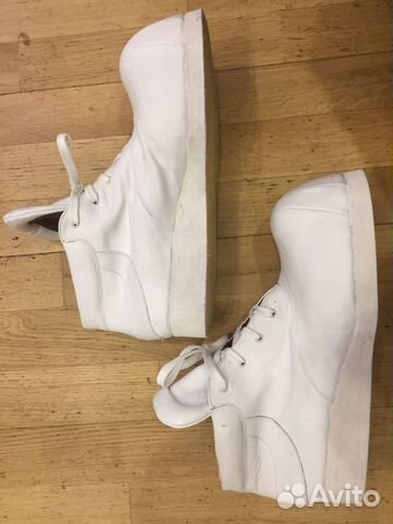 Клоунские ботинки из натур. кожи новые