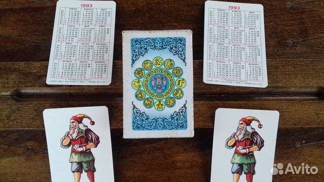 Карты игральные Сувенирные 1992 год СССР настоящие