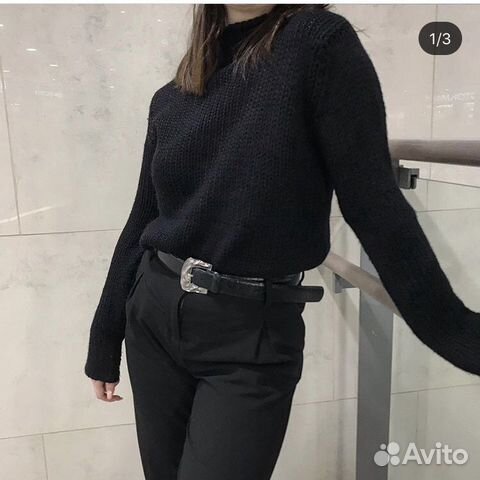 Свитер крупной вязки Свитер крупной вязки