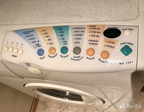 Стиральная машина с сушкой Zanussi WD 1601