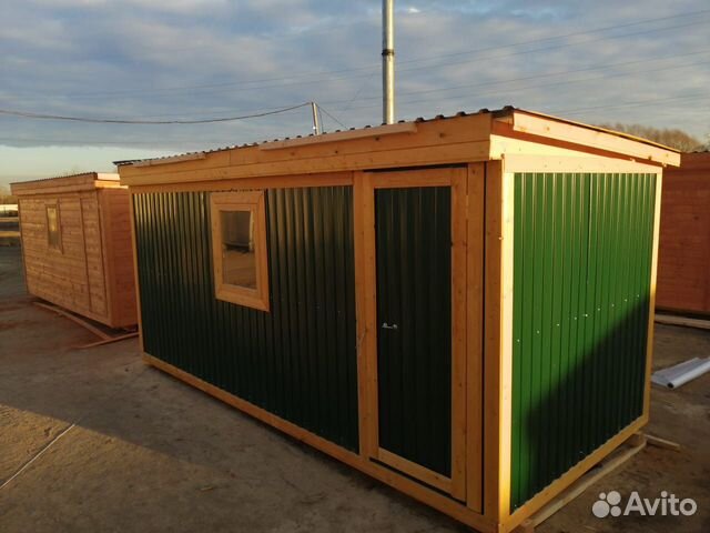 Вагончик в металле 5х2.3 (бытовка)