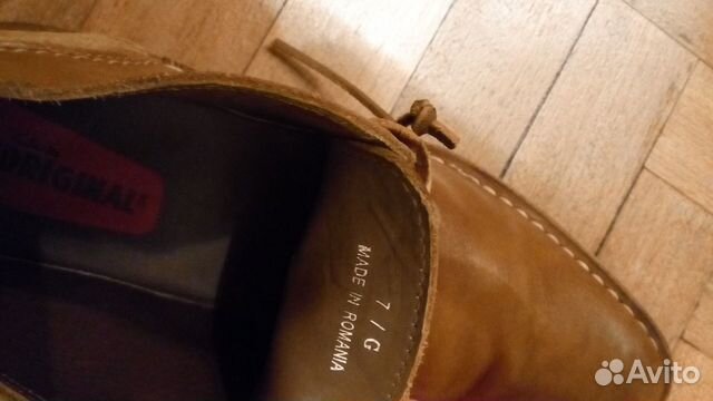 Ботинки, Clarks, кожа, оригинальные Ботинки, Clarks, кожа, оригинальные