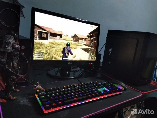 Игровой пк. I3 3.2гц, RX 560 4гб, 6гб