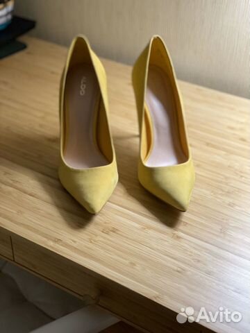 Туфли-лодочки Aldo (светло-жёлтые) 37,5 размер