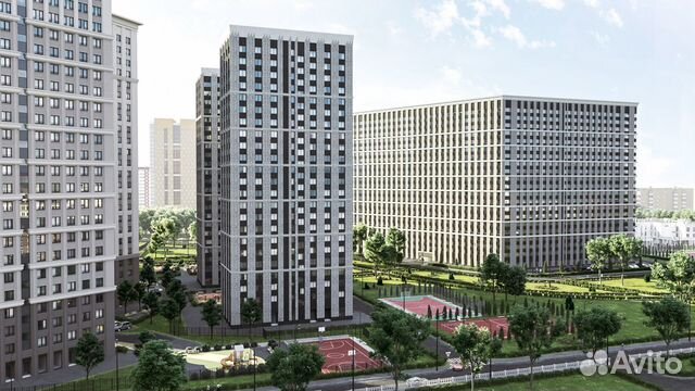 3-к квартира, 101.4 м², 2/24 эт. 3-к квартира, 101.4 м², 2/24 эт.