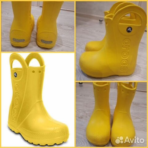 Резиновые сапоги Crocs C9 (р.26) Резиновые сапоги Crocs C9 (р.26)