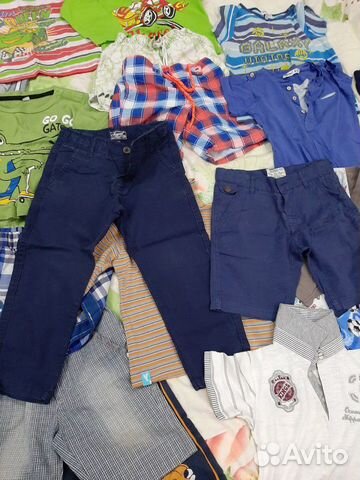 Пакет одежды на мальчика 80-110 разм