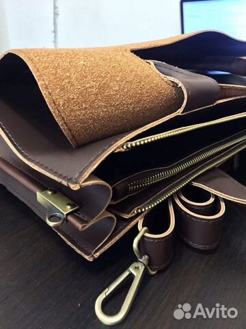 Мужская сумка saddle brown Мужская сумка saddle brown