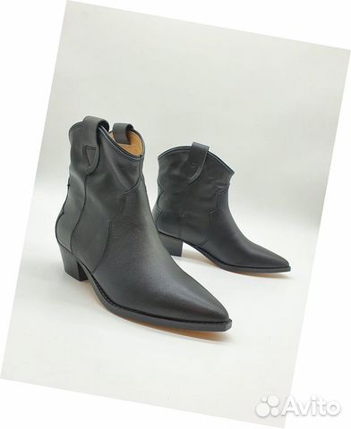 Казаки кожаные Isabel Marant