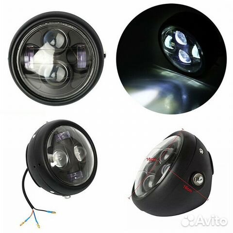 Фара SBW LED для мотоцикла, универсальная