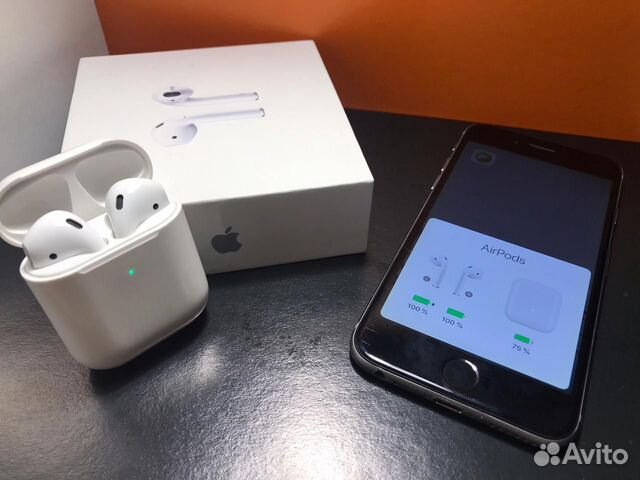 Наушники Apple AirPods 2 (Wireless Charging Case) Наушники Apple AirPods 2 (Wireless Charging Case)