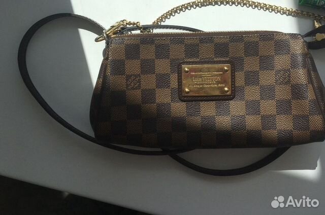 Сумка Louis Vuitton Eva Damier Клатч Луи Витон Сумка Louis Vuitton Eva Damier Клатч Луи Витон