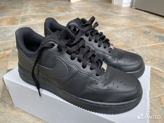 Кроссовки мужские Nike Air Force 1 07 чёрные Кроссовки мужские Nike Air Force 1 07 чёрные