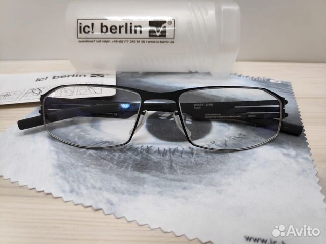 Оправа ic berlin arne black (00295) Оправа ic berlin arne black (00295)