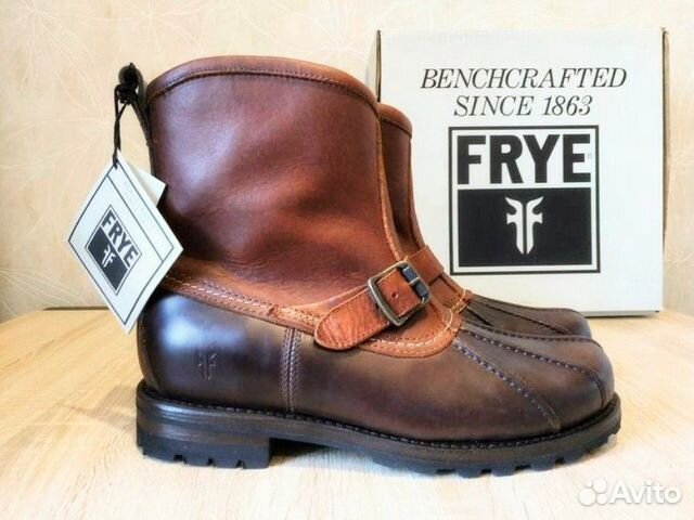 Сапоги Frye Warren Engineer Shearling Boot
