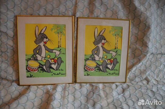 Две новые репродукции СССР с зайцами