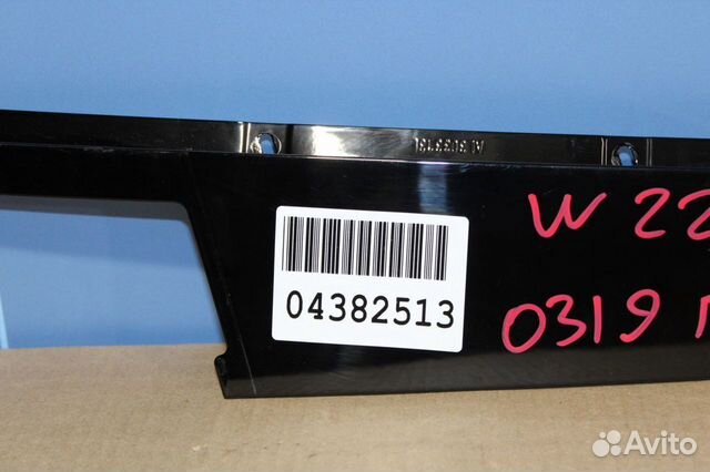 Накладка рамки двери передней левой Mercedes S-kla