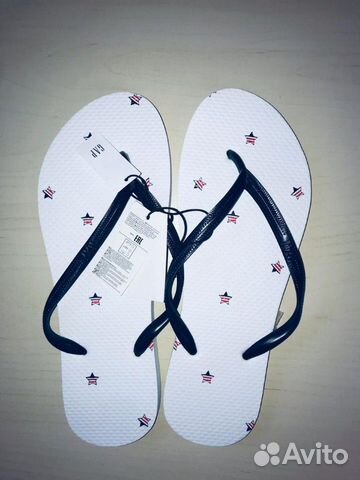 Сланцы женские Gap и Tommy Hilfiger Гап и Томми Хи