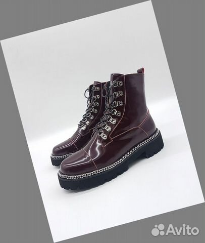 Ботинки кожаные Balmain Ботинки кожаные Balmain