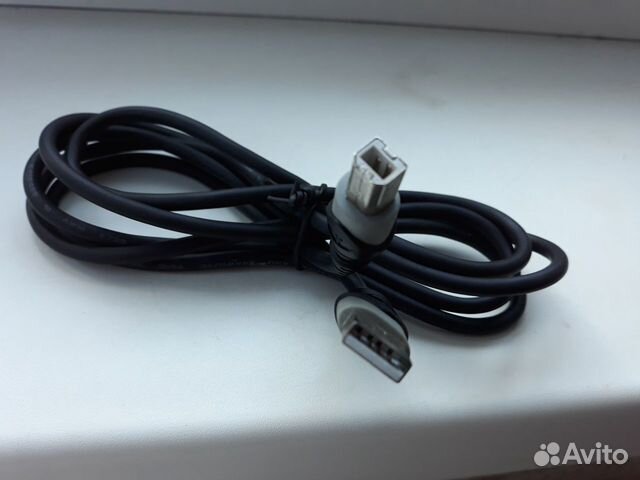 Кабель USB 2.0 (для принтера) 2 м Кабель USB 2.0 (для принтера) 2 м