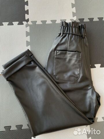 Брюки кожаные Zara Брюки кожаные Zara