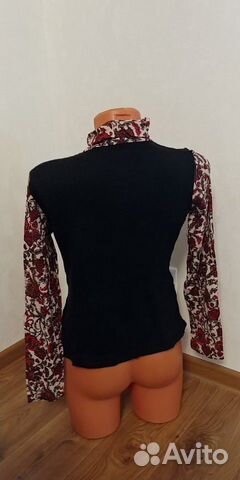 Свитер/ кофта с завязками на талии - M/L