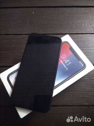 iPhone X 256 space gray рст