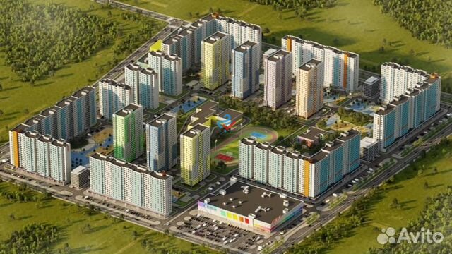 2-к квартира, 47.4 м², 15/18 эт.