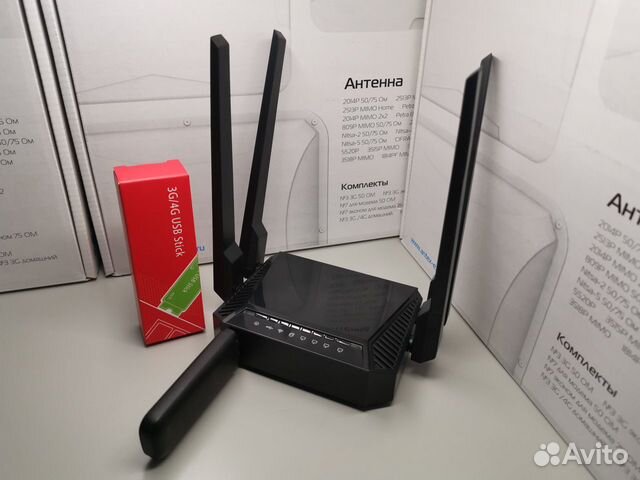Безлимитный Интернет 4G модем и WiFi роутер R+M300