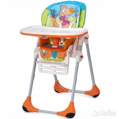 Стульчик для кормления Chicco Polly 2 в 1