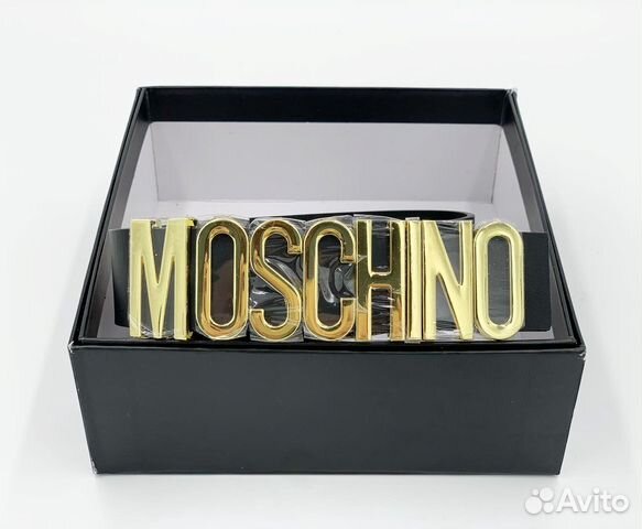 Кожаный ремень Moschino Кожаный ремень Moschino