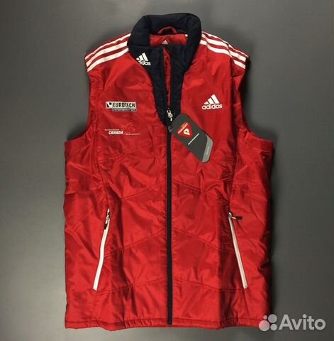 Спортивная жилетка куртка adidas Сборной Канада