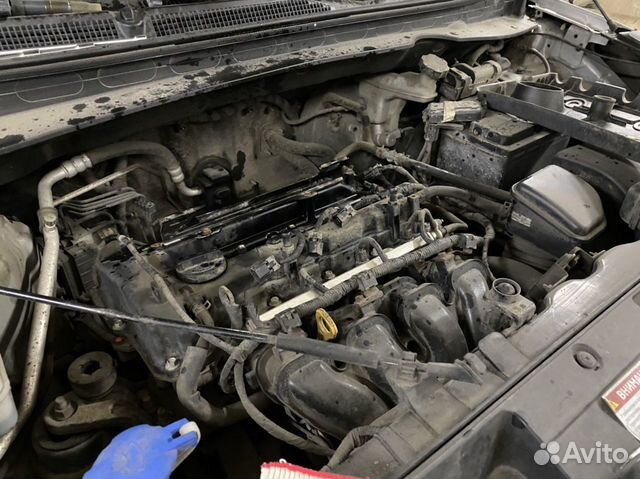 Двигатель Hyundai SantaFe бензин 2.4
