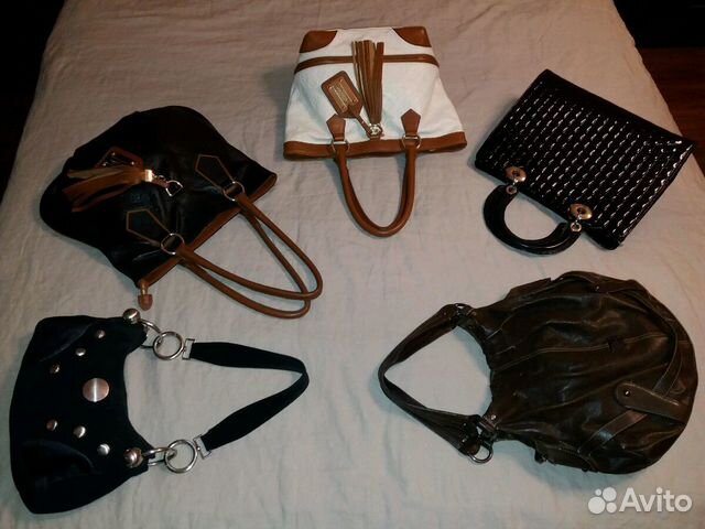 Итальянские сумки из кожи и замши