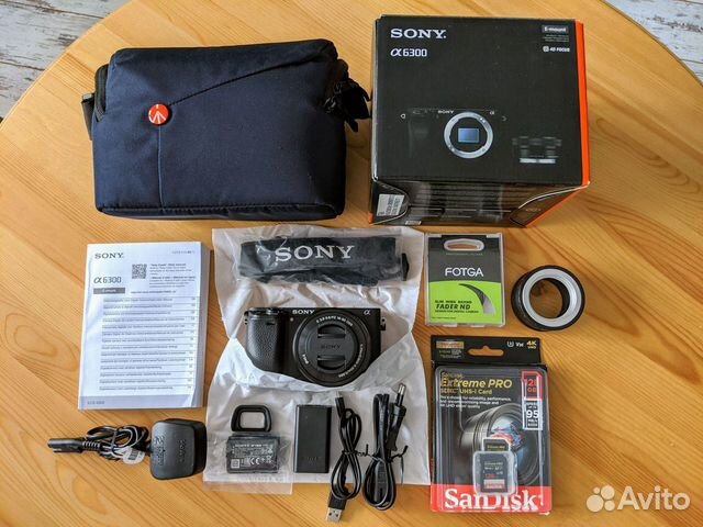 Фотоаппарат Sony a6300 + бонусы