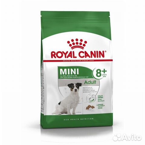 Сухой корм Royal Canin Mini Adult 8+ купить на Зозу.ру - фотография № 1