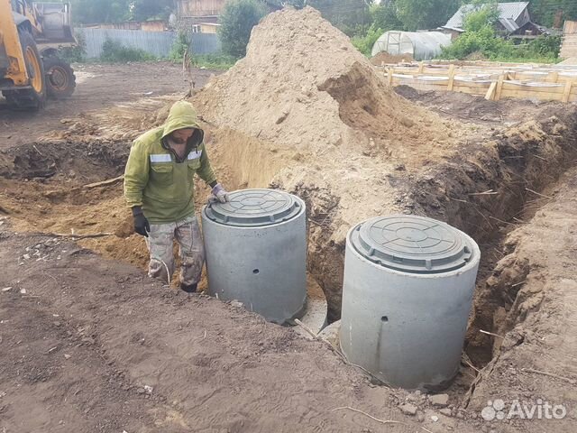 Установка септиков, альта био, кессонов, биопорт Установка септиков, альта био, кессонов, биопорт