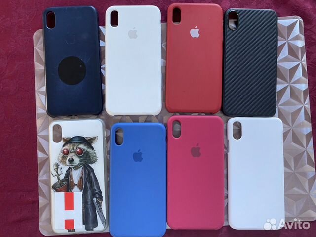 Чехлы на iPhone XS Max (б/у)