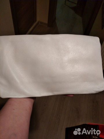 Сумка клатч натуральная кожа