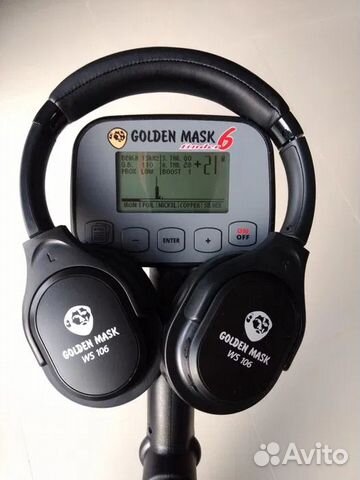 Металлоискатель Golden Mask 6 три частоты Металлоискатель Golden Mask 6 три частоты