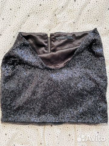 Юбка с пайетками (мини) Юбка с пайетками (мини)